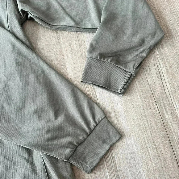 Mens Tri-Mountain Green Long Sleeve Performance Polo - L - Picture 3 of 6